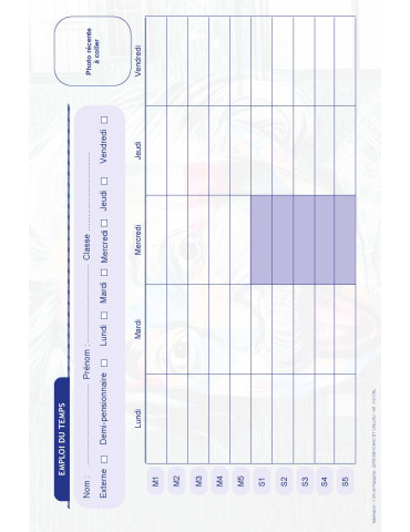 KC-CNL Carnet de correspondance spécial Lycée - 4eme de couverture